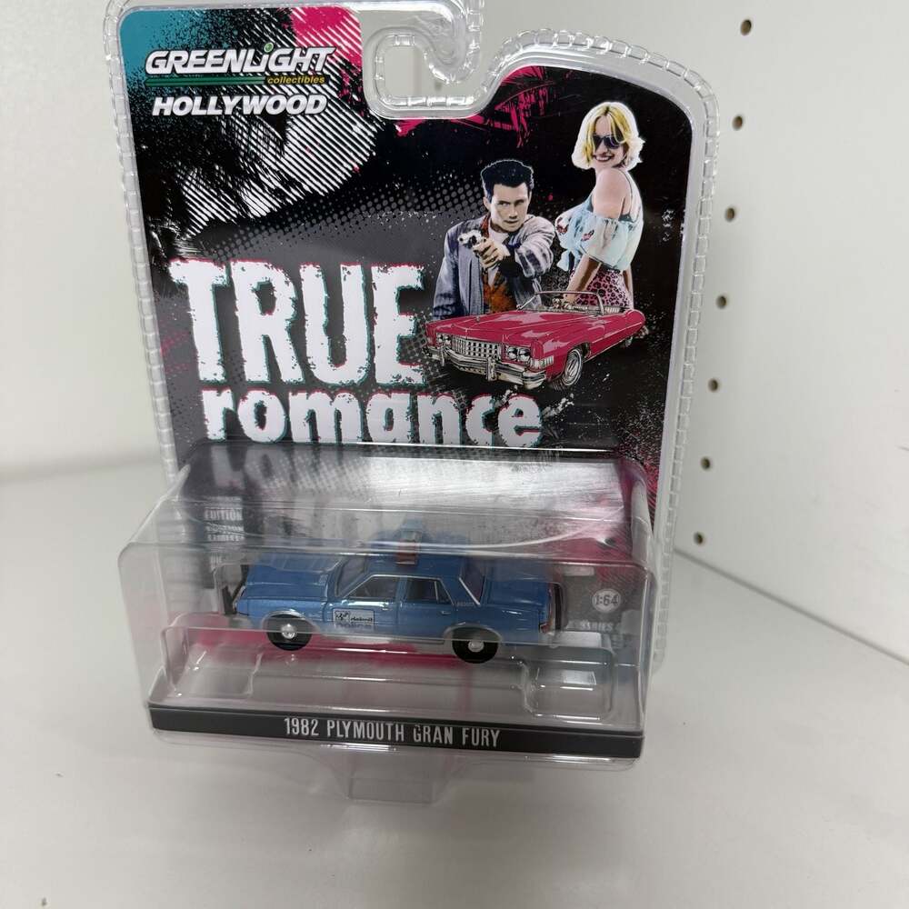 Greenlight Hollywood Series 1982 Plymouth Gran Fury Detroit Police True Romance